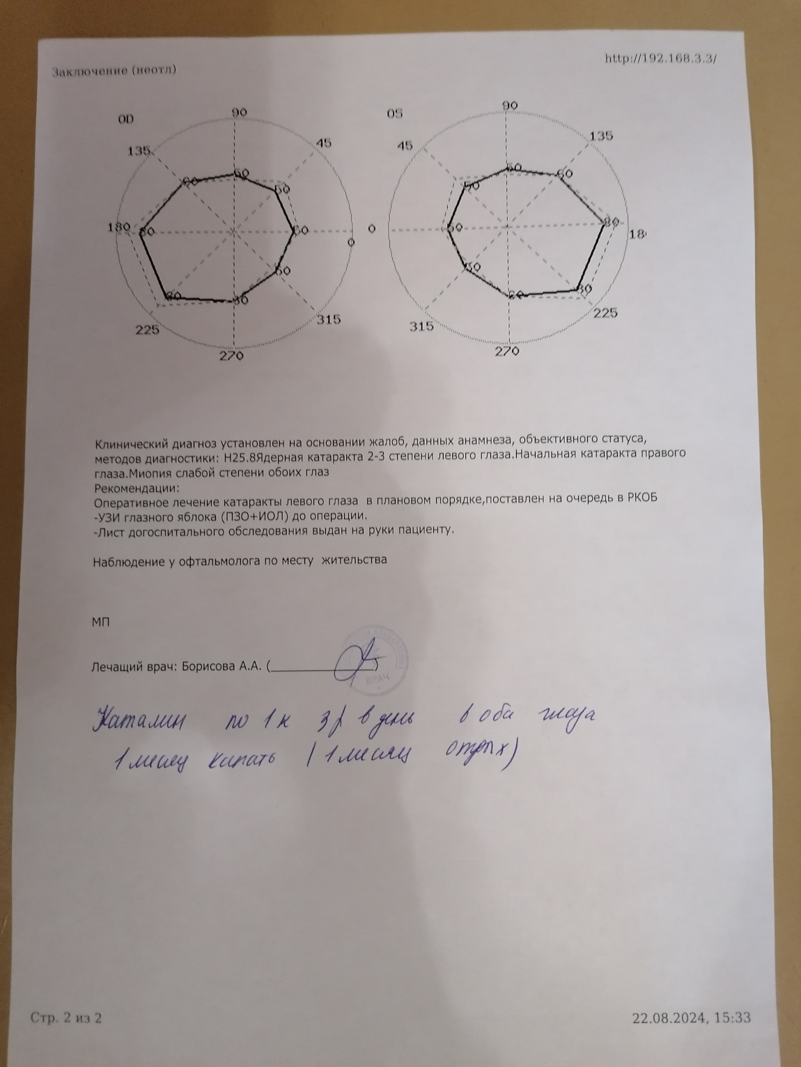 Ядерная катаракта на одном глазу и начальная на другом - что делать